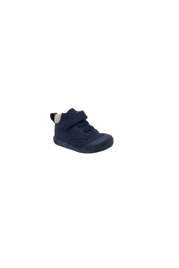 Paw Baby Boy Navy First Walker Shoes - 1
