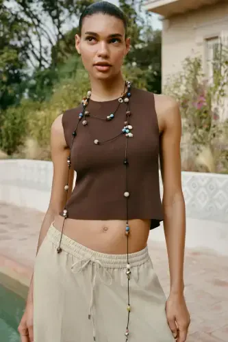 PAXTA ARALASH TÚG'RI KESIM ISHTON - Ochiq bej - 2