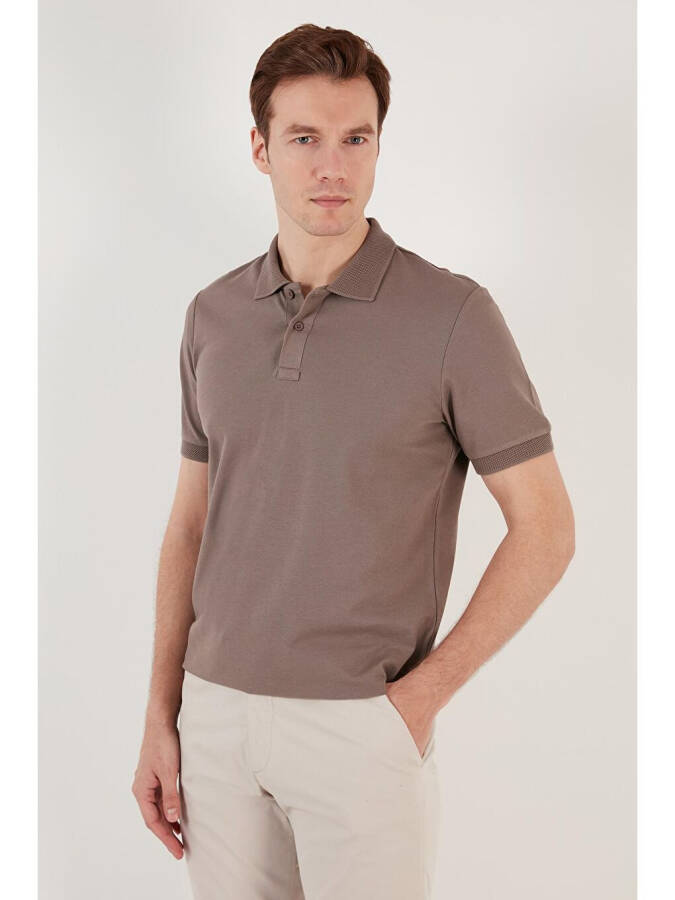 Paxta Regular Fit tugmachali Polo yoqa T Shirt 5902739 - 5