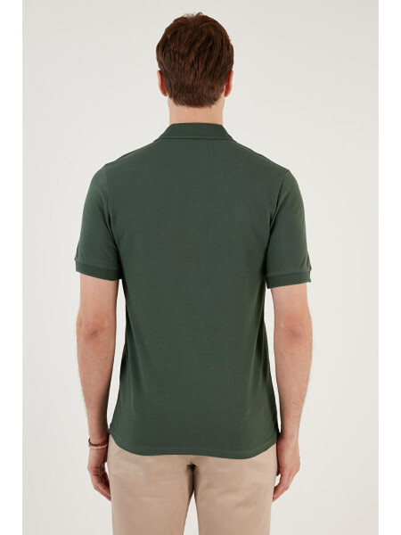 Paxta Regular Fit Tugmachali Polo Yoqasi T Shirt 5902739 - 12