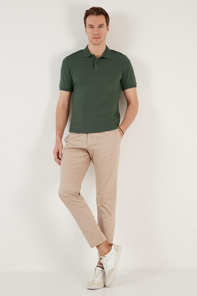 Paxta Regular Fit Tugmachali Polo Yoqasi T Shirt 5902739 - 15