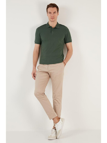 Paxta Regular Fit Tugmachali Polo Yoqasi T Shirt 5902739 - 3
