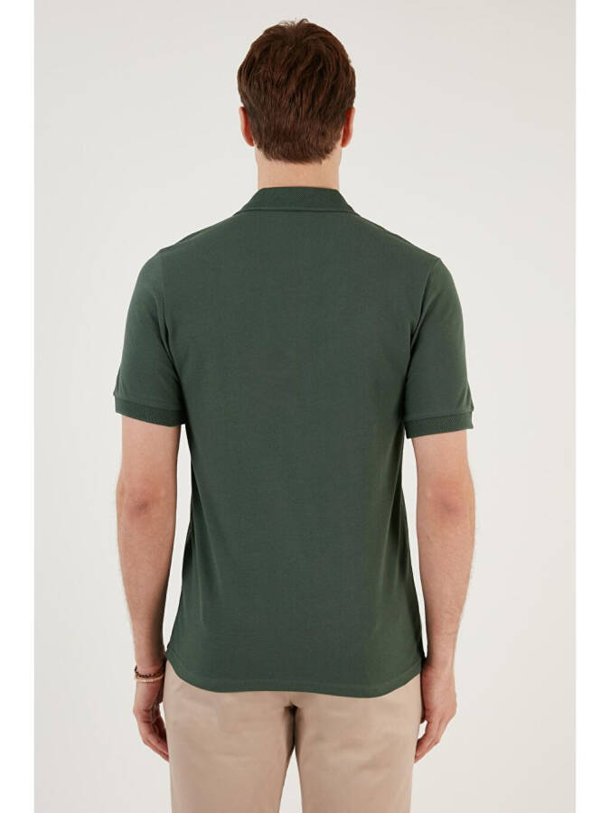 Paxta Regular Fit Tugmachali Polo Yoqasi T Shirt 5902739 - 6
