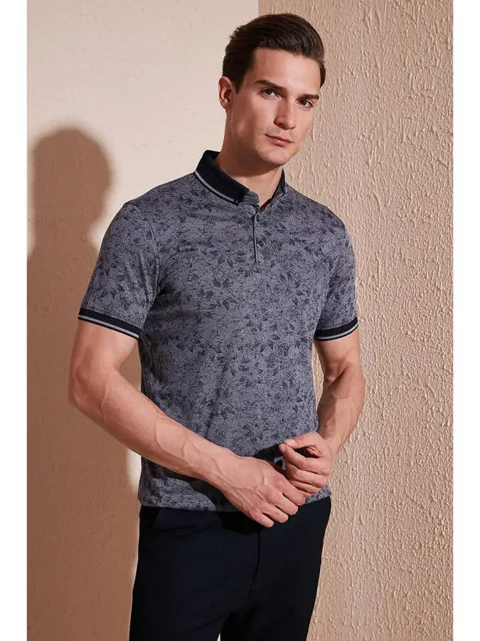 Paxta Slim Fit Tugmalangan Polo T Shirt 646B3300 - 6