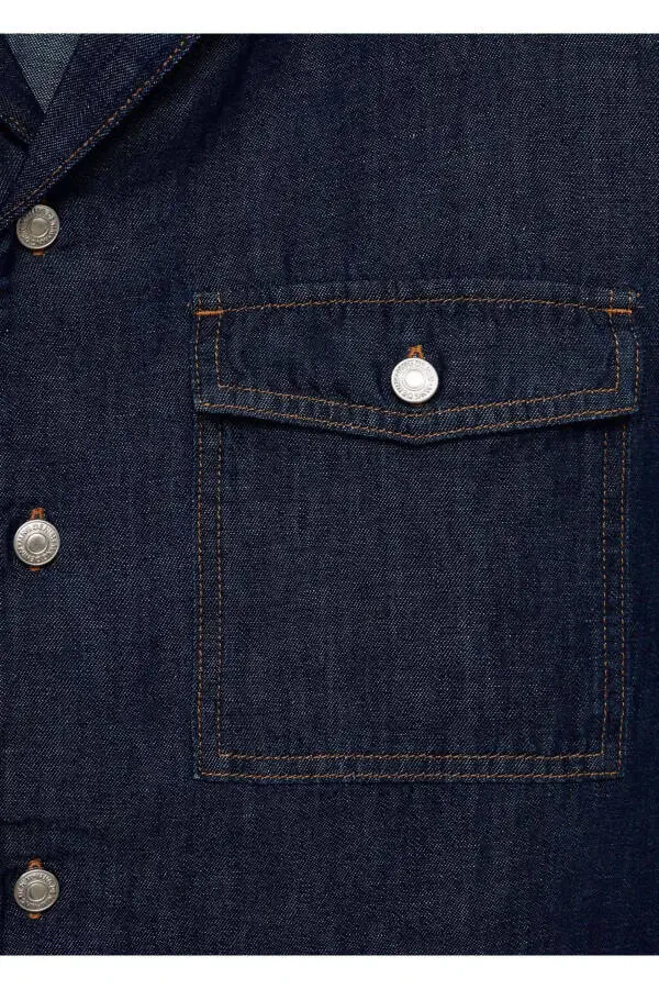 Paxta zig‘ir denim ko‘ylak - 6