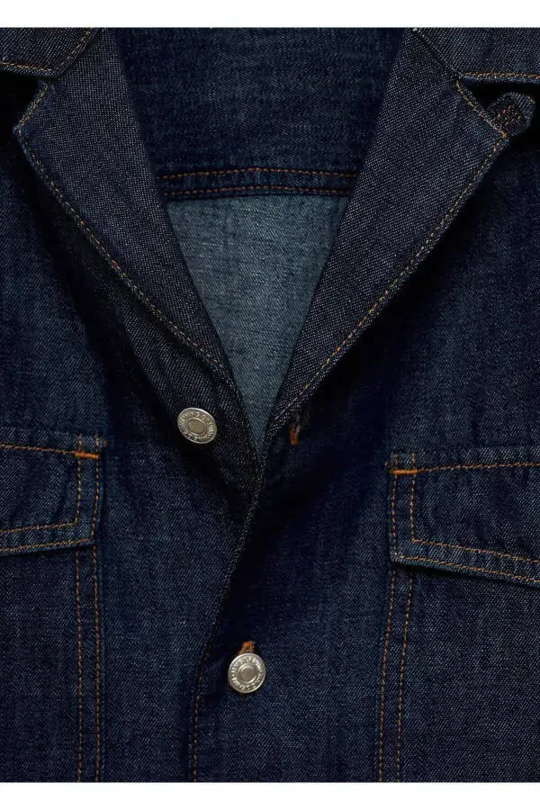 Paxta zig‘ir denim ko‘ylak - 7