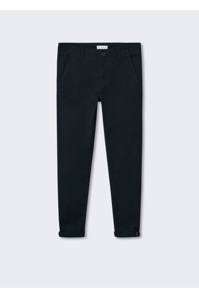 Paxtadan ishlangan Chino shimlar - MANGO TEEN (1)