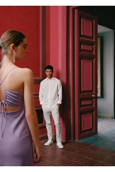 Paxtadan ishlangan Chino shimlari - 6