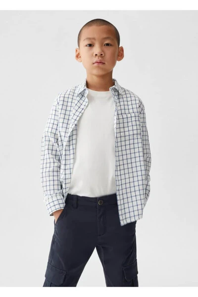 Paxtadan ishlangan kargo shim - MANGO KIDS