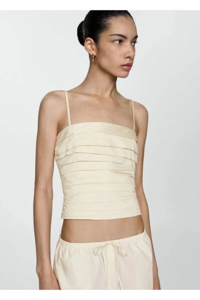 Paxtadan ishlangan keng shimlar - MANGO (1)