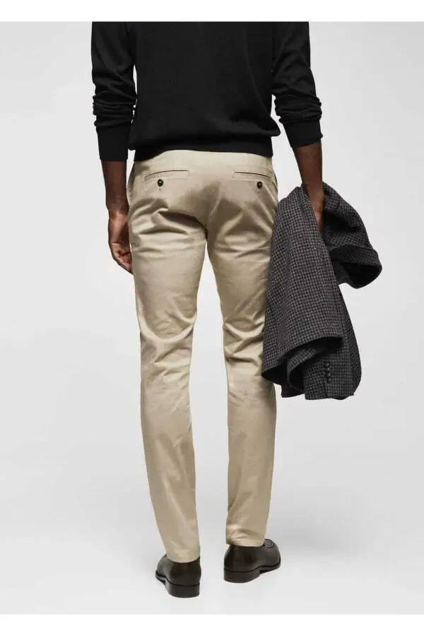 Paxtadan tayyorlangan skinni chino shimlar - 4