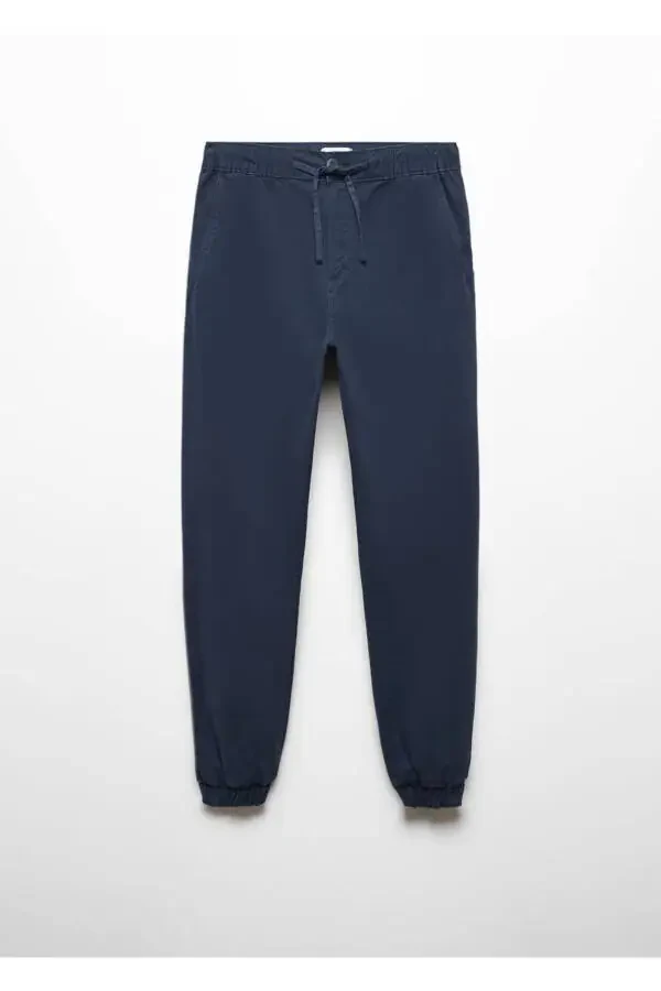 Paxtadan tikilgan jogger shim - 3