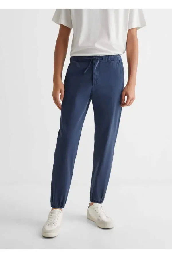 Paxtadan tikilgan jogger shim - 6