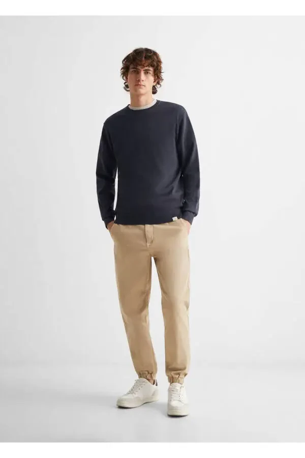 Paxtadan tikilgan jogger shim - 2