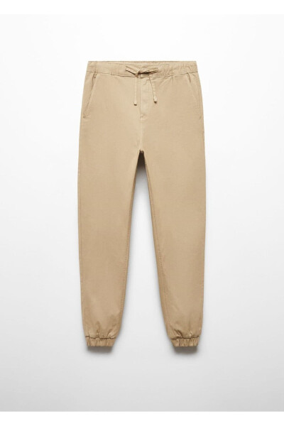 Paxtadan tikilgan jogger shim - 3