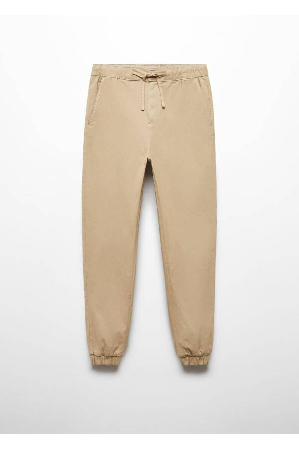 Paxtadan tikilgan jogger shim - 3