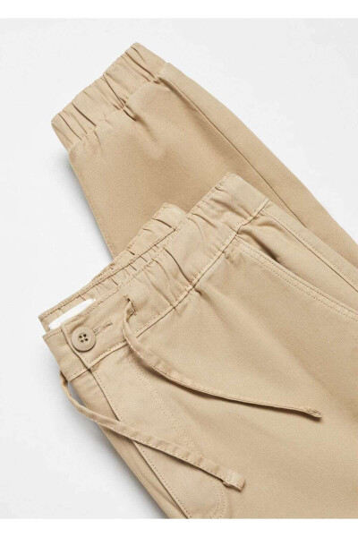 Paxtadan tikilgan jogger shim - 5