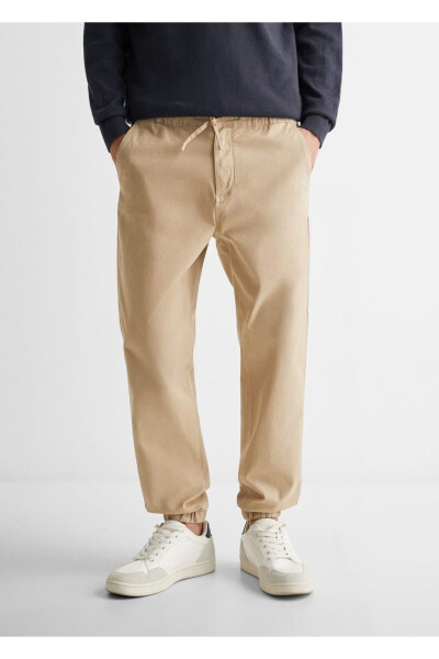 Paxtadan tikilgan jogger shim - 6
