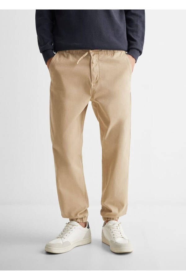 Paxtadan tikilgan jogger shim - 6