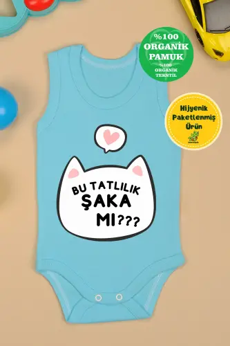 Paxtali bu shirinlik hazilmi? Bosilgan tugmali bodiy zibun - firuza rangi 