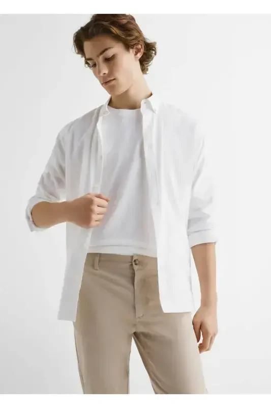 Paxtali Chino Shim-Bej - MANGO TEEN