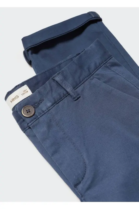 Paxtali chino shim - To‘q ko‘k - 3