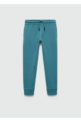 Paxtali jogger shim - Prussiya ko'ki - 1
