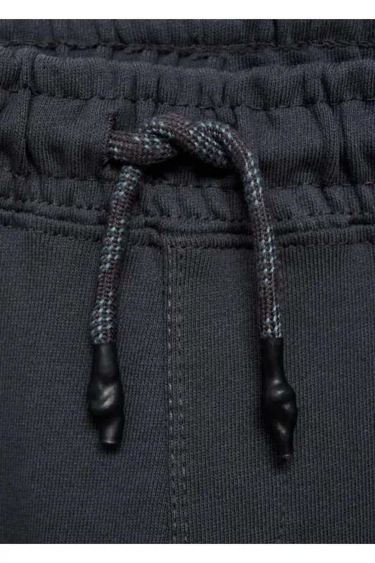 Paxtali jogger shimi - Ko'mir qora - 3