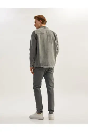 Paxtali Skinny Fit jinsi shim - Michael Jean - 3