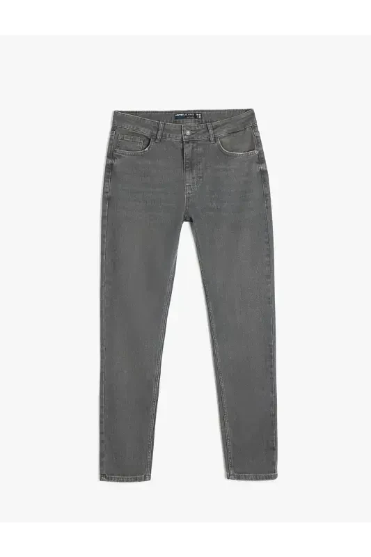 Paxtali Skinny Fit jinsi shim - Michael Jean - 4