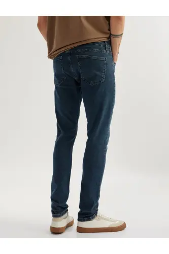 Paxtali Skinny Fit jinsi shim - Michael Jean - 3