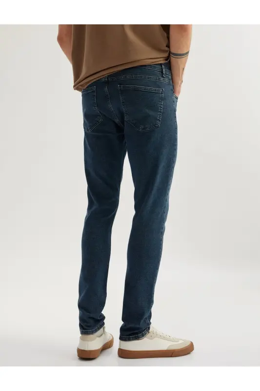 Paxtali Skinny Fit jinsi shim - Michael Jean - 3