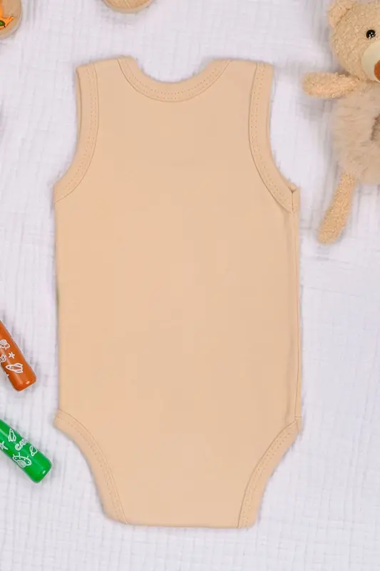 Paxtali Xolajonining Shirin Jo'jasi Bosma Cherttrakli Bodi Zibin - Bej - 2