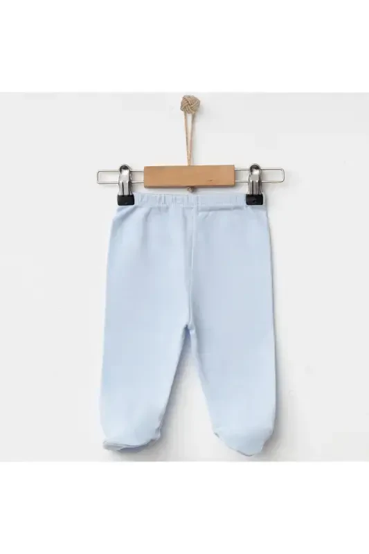 Paxtalik paypoqli chaqaloq shim-KO'K - NEOCOTTON