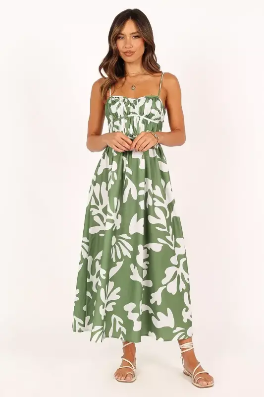 Payton Women's Dress - Khaki - 1
