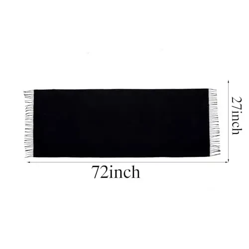 PCIQUTE Ayollar uchun sun'iy CasModazoneere katakli sharf - Ultra yumshoq, issiq qishki ro'mol, klassik katakli naqshli, ideal Rojdestvo sovg'asi - 3