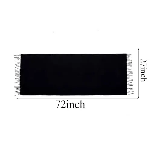 PCIQUTE Women's Long Plaid Blanket Scarf Chunky Oversized Winter Fall Warm Big Tartan Scarves Wrap Shawl Ladies Gifts - 3