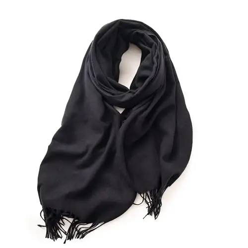 PCIQUTE Classic Plaid Scarf - Warm Large Oversized Scarves Shawl Wrap Gift for Women - 1