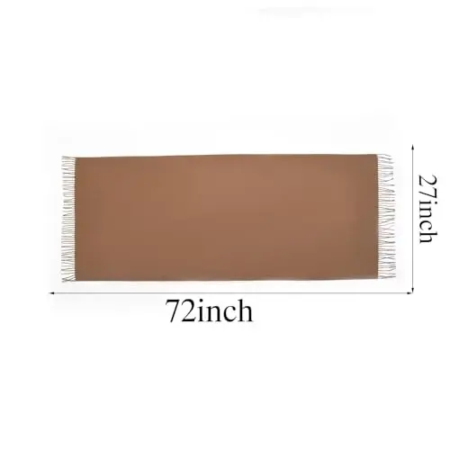 PCIQUTE Women's Long Plaid Blanket Scarf Chunky Oversized Winter Fall Warm Big Tartan Scarves Wrap Shawl Ladies Gifts - 3