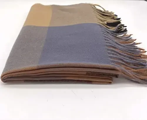 PCIQUTE Tartan Plaid Scarves for Women Winter,Long Scarves for Women with Fringe,Super Soft Scarf for Women Winter - 2