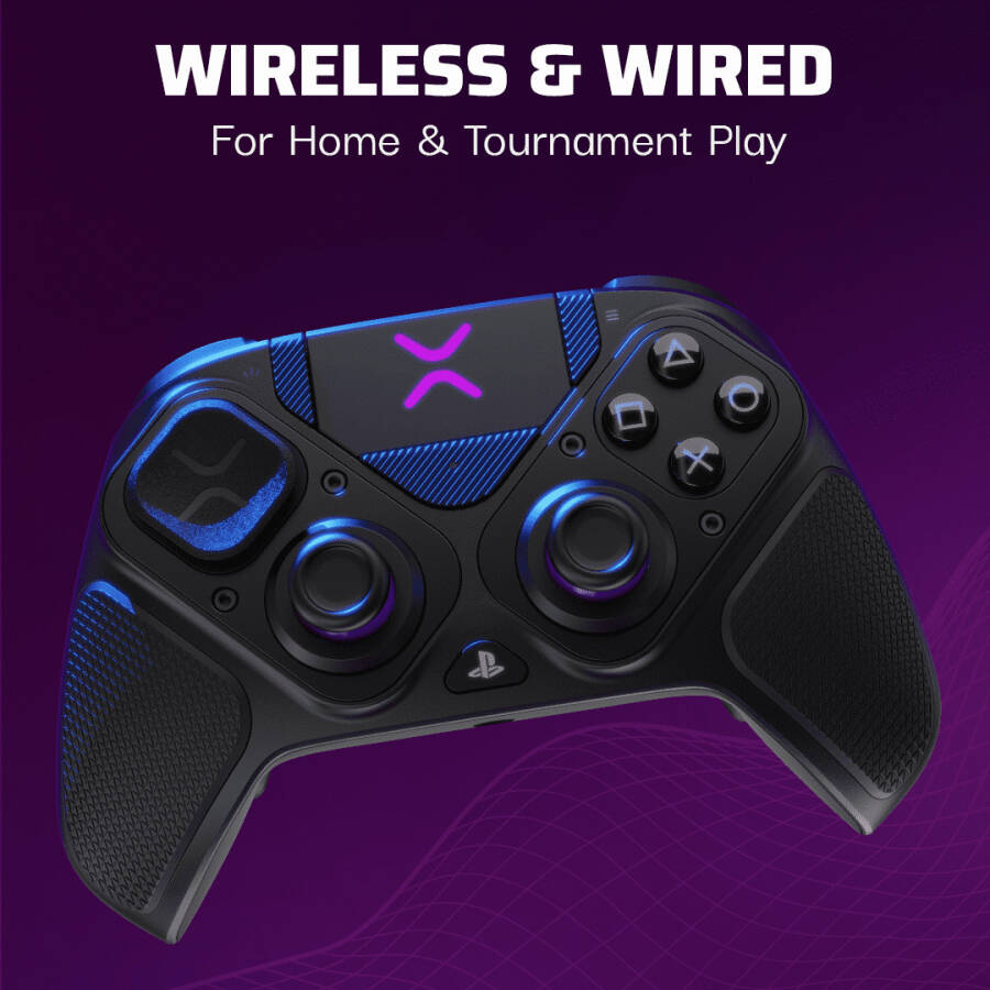 PDP Victrix Pro BFG Wireless Controller for PS4/PS5/PC, Sony 3D Audio, Modular Back Buttons/Clutch Triggers/Joystick - 5