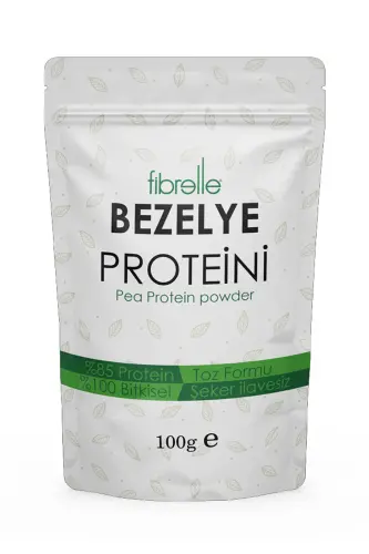 Pea Protein Powder 100gr // High Protein Content // 85% Protein - FIBRELLE (1)