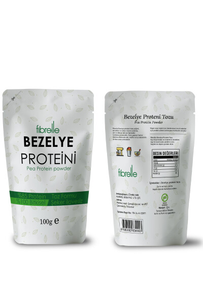 Pea Protein Powder 100gr // High Protein Content // 85% Protein - 4