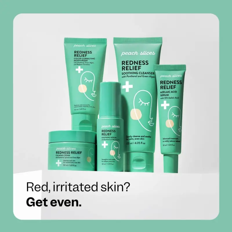 Peach Slices Qizarishga qarshi tinchlantiruvchi krem, 50 ml - 7