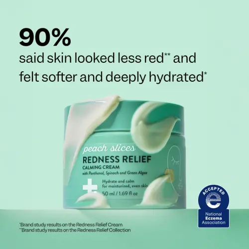 Peach Slices Redness Relief Calming Cream, 1.69 fl oz - 9