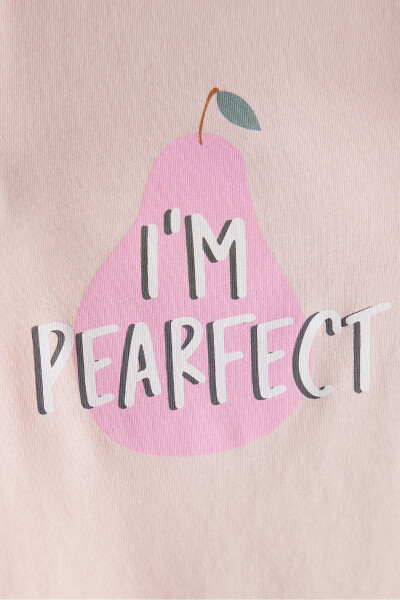 Pearfect Şortlu Pembe Pijama Takımı - 14