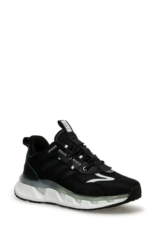 PEARL DIENA BLACK MEN'S SPORTS SHOE - 1