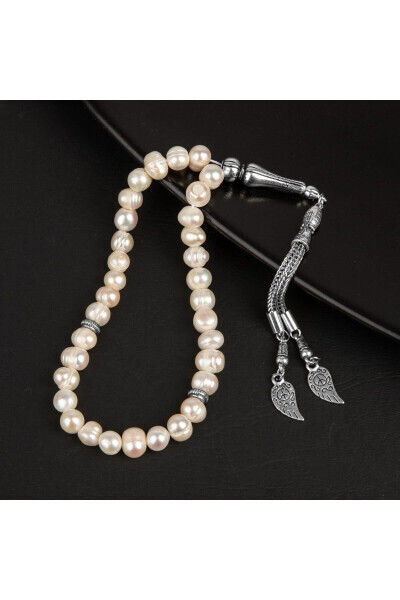Pearls Natural Stone Tasbih 33 - 8mm - OSMANLI DOĞAL TAŞ (1)