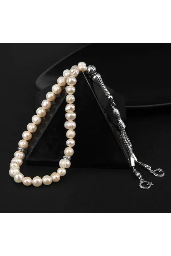 Pearls Natural Stone Tasbih 33 - 8mm - 3