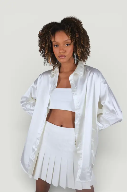Pecta Shirt Ecru - 1